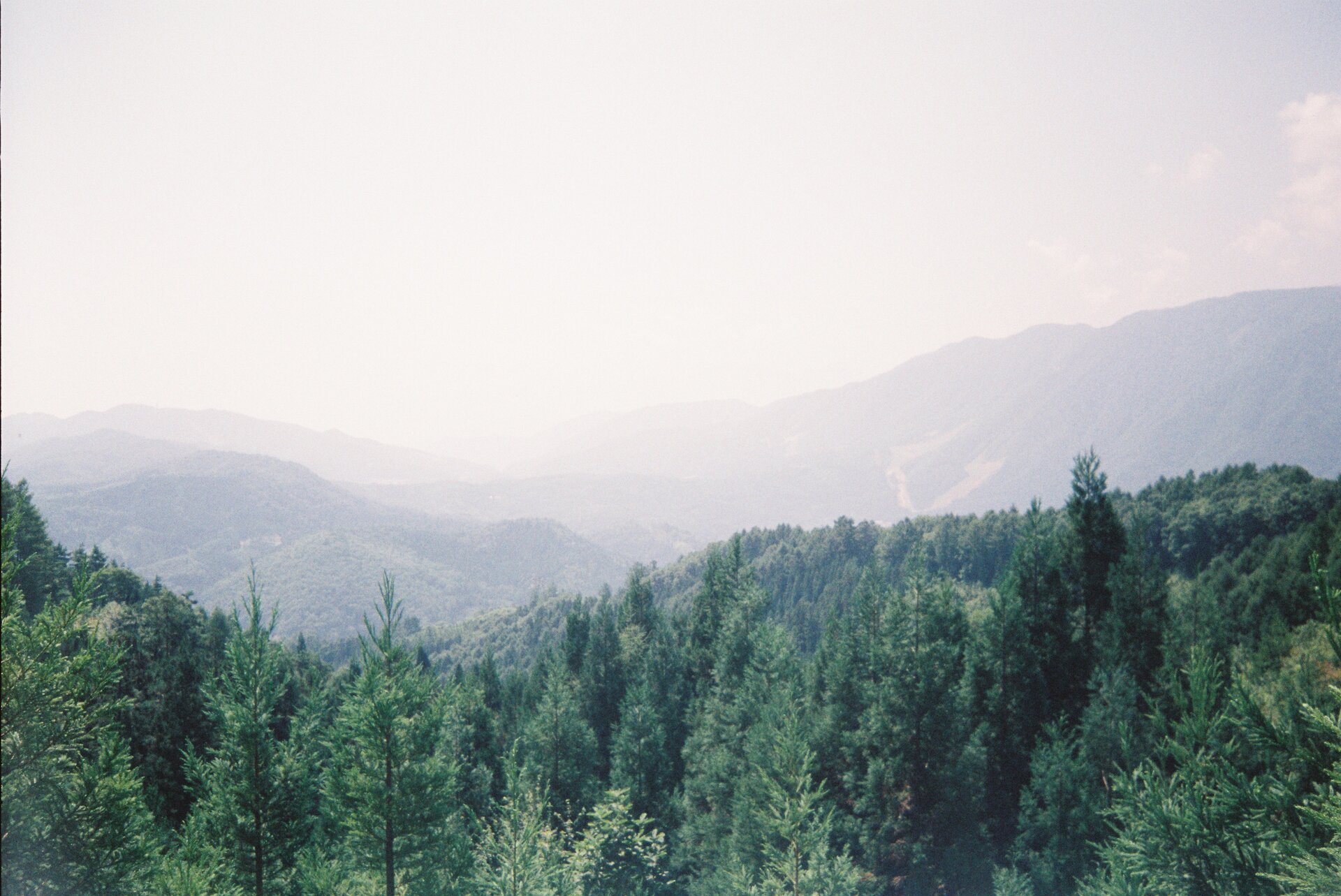 Mountain natural environment with pristine beauty