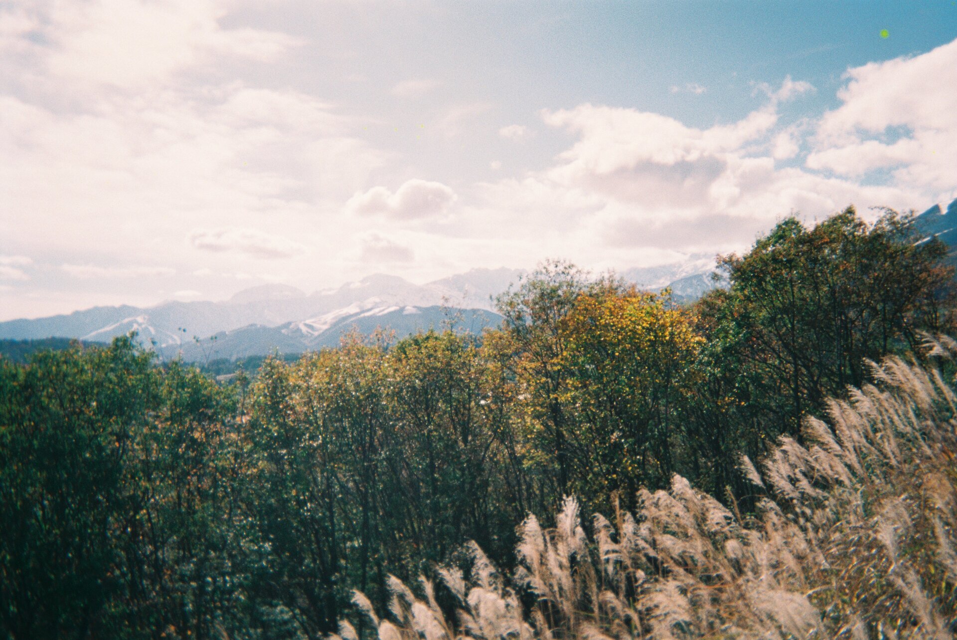Natural mountain landscape with pristine wilderness