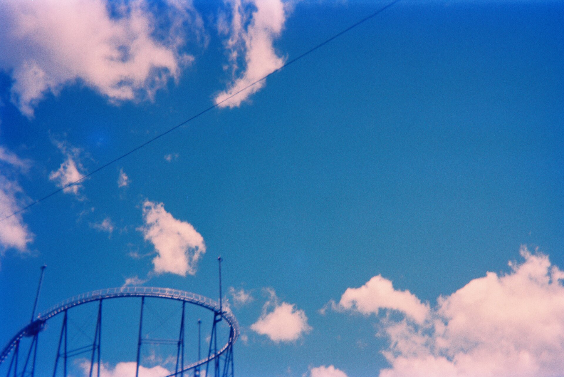 Sky blue daytime