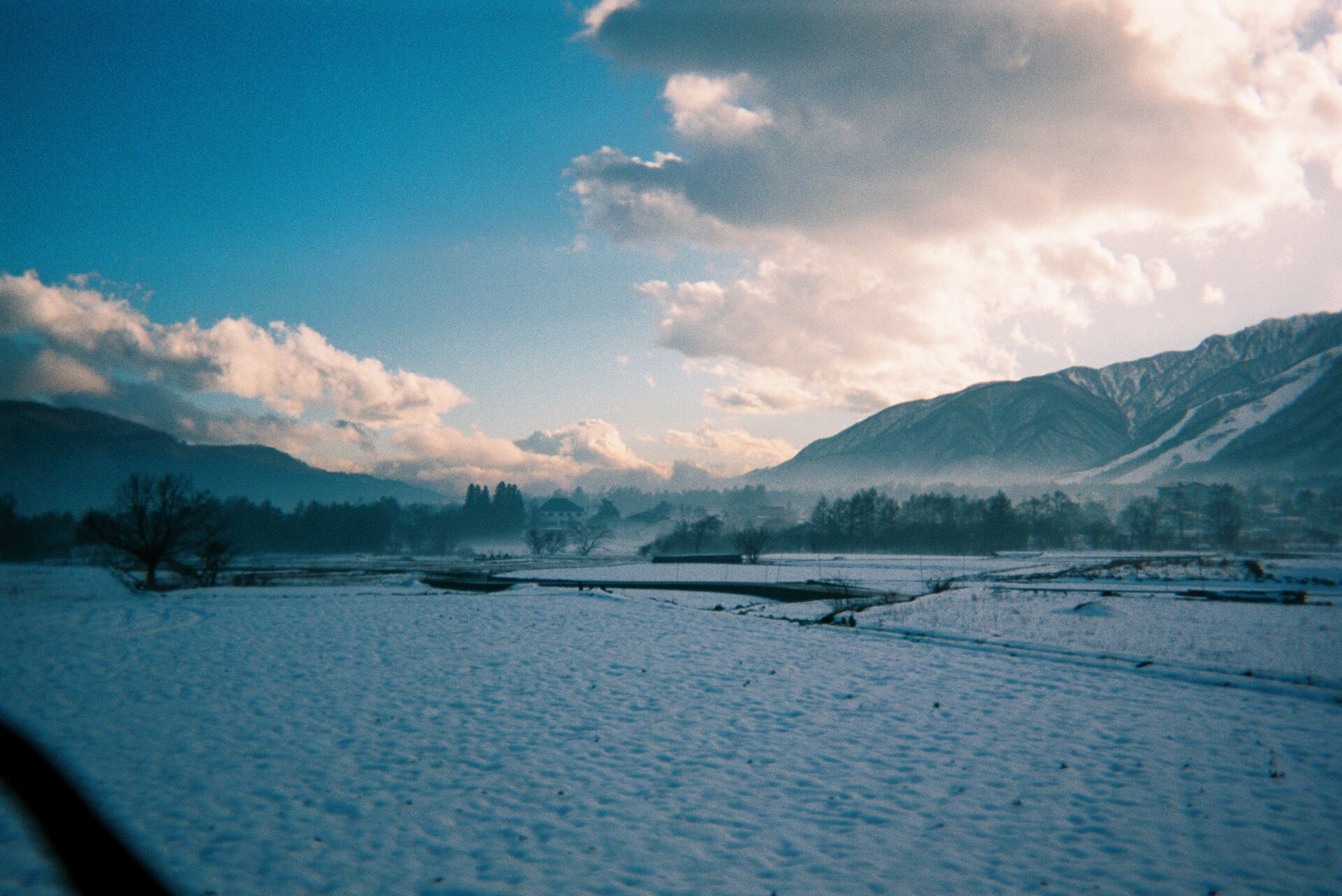 Sky mountain mountainous landforms