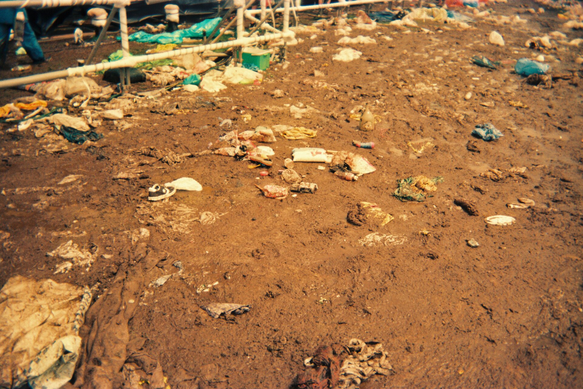 Soil waste pollution