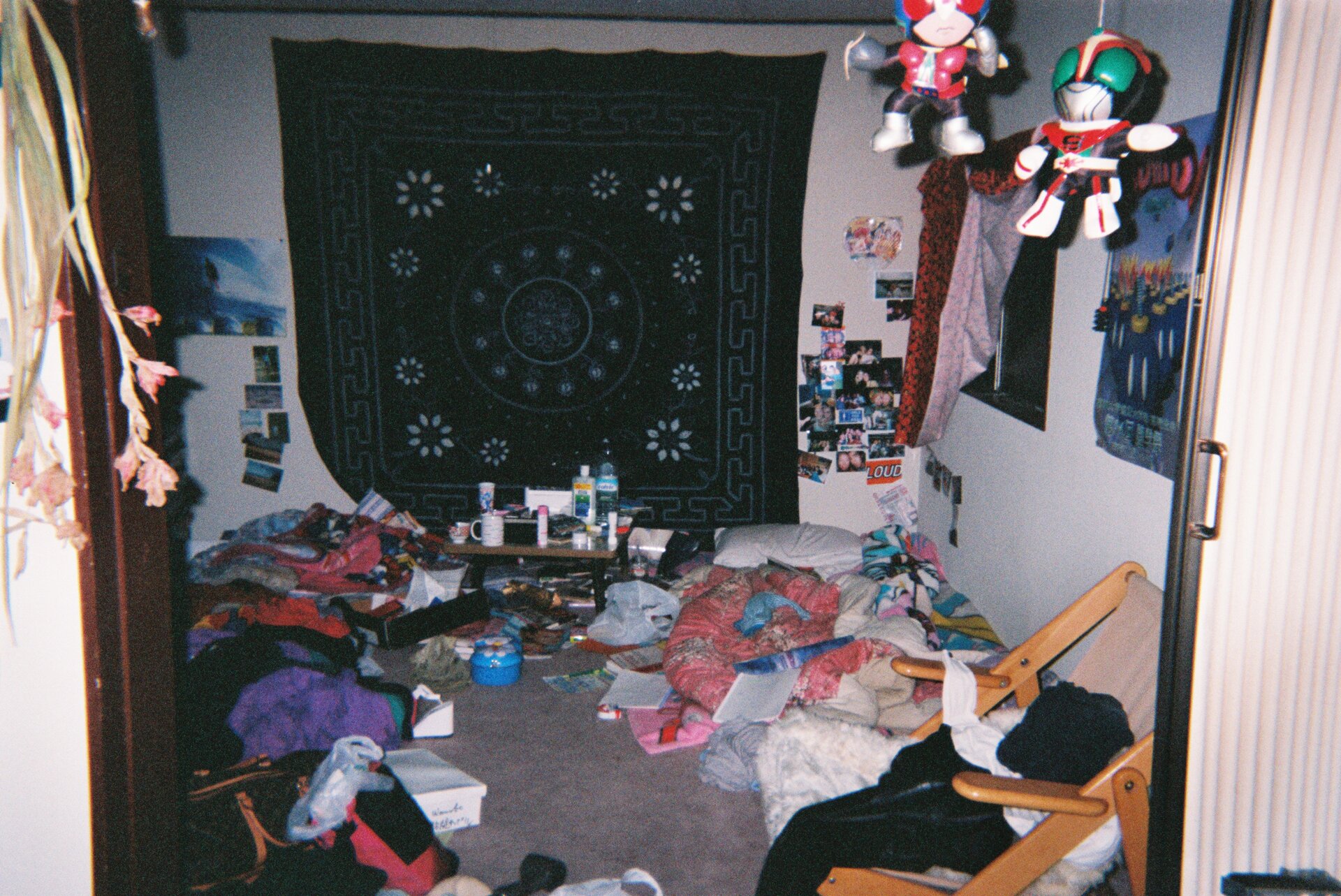 Textile interior design room