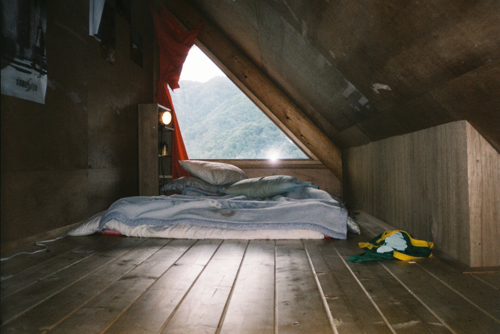 Wood bedroom bed sheet